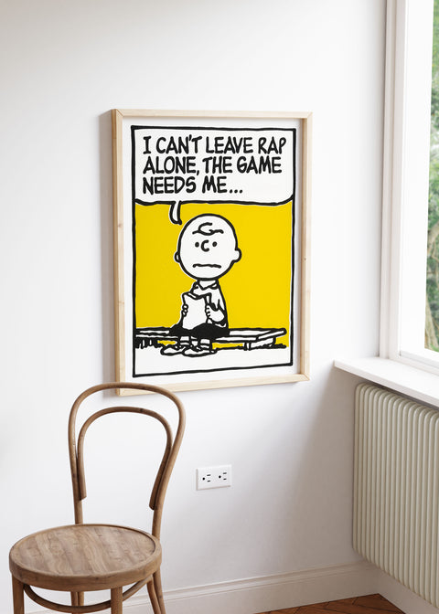 Rap Alone - Mark Drew - Contemporary Art Print