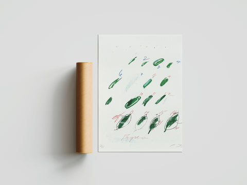 Natural History: Some Trees of Italy - Cy Twombly - Abstract Art Print