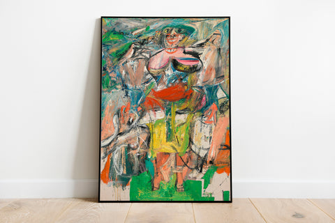 Untitled - Willem De Kooning - Modern Abstract Art Print