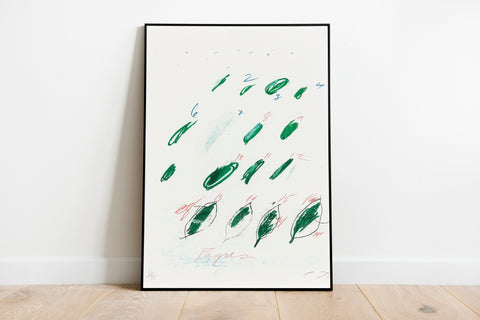 Natural History: Some Trees of Italy - Cy Twombly - Abstract Art Print