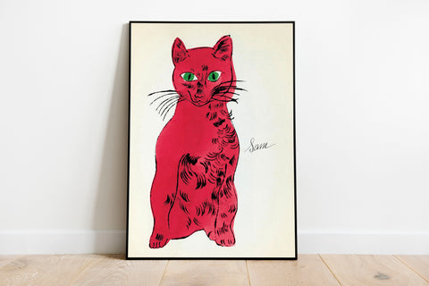 Red Cat Sam - Andy Warhol - Pop Art Print