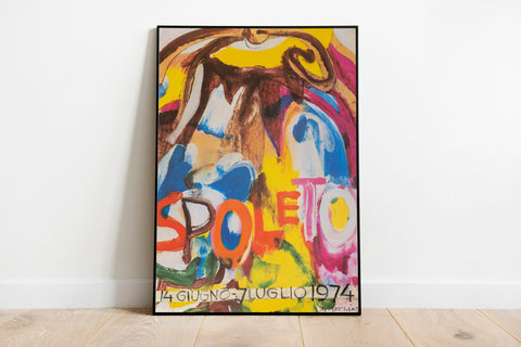 Spoleto - Willem De Kooning - Modern Abstract Art Print