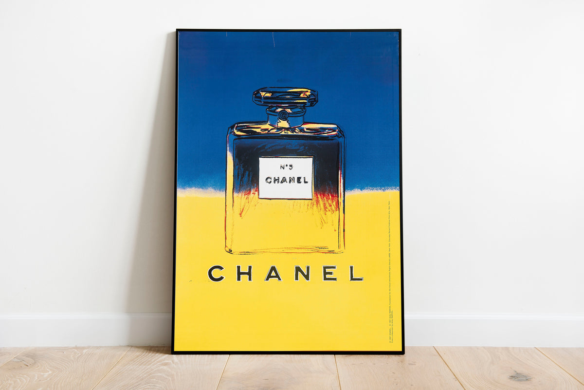 Chanel No. 5 Poster - Andy Warhol - Pop Art Print– Onyx Art House
