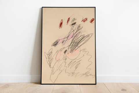 Cy Twombly - Abstract Art Print