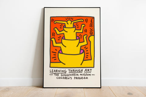 Learning Through Art - Keith Haring - Pop Art Print