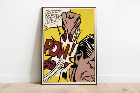 Sweet Dreams Baby! - Roy Lichtenstein - Pop Art Print