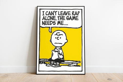 Rap Alone - Mark Drew - Contemporary Art Print