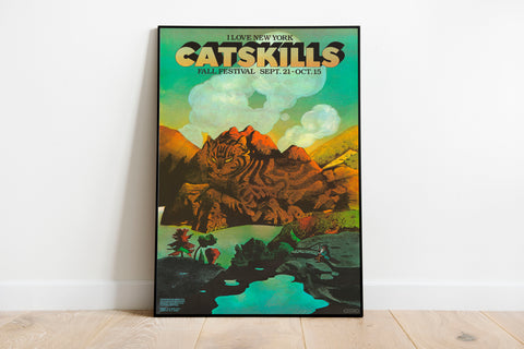 Catskills - Milton Glaser - Contemporary Art Print