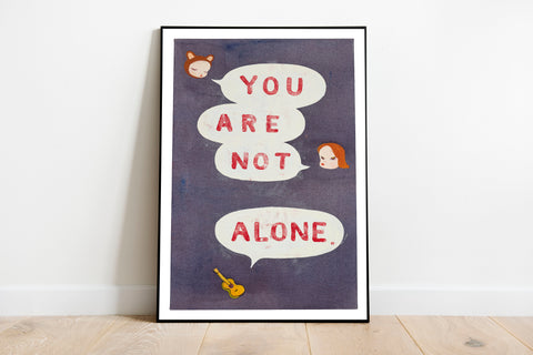 You Are Not Alone - Yoshitomo Nara - Asian Art Print