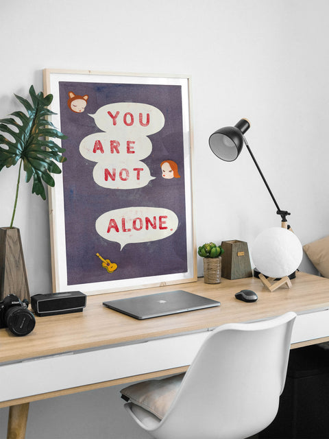 You Are Not Alone - Yoshitomo Nara - Asian Art Print