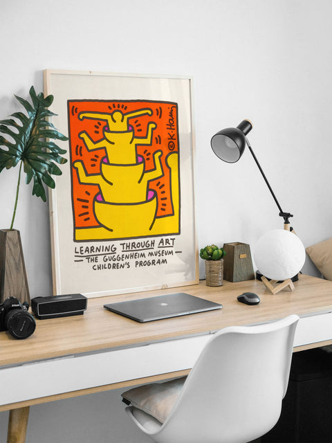 Learning Through Art - Keith Haring - Pop Art Print