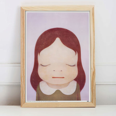 Eyes Closed - Yoshitomo Nara - Asian Art Print