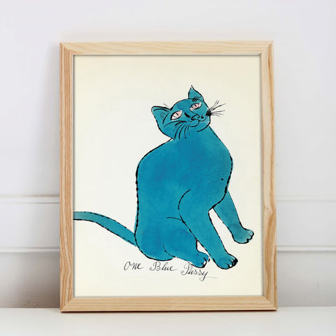 Blue Cat Sam - Andy Warhol - Pop Art Print