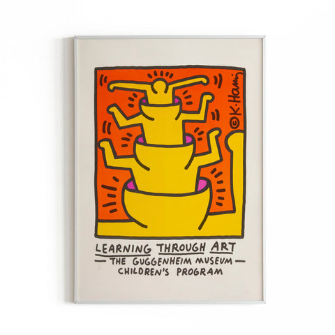 Learning Through Art - Keith Haring - Pop Art Print