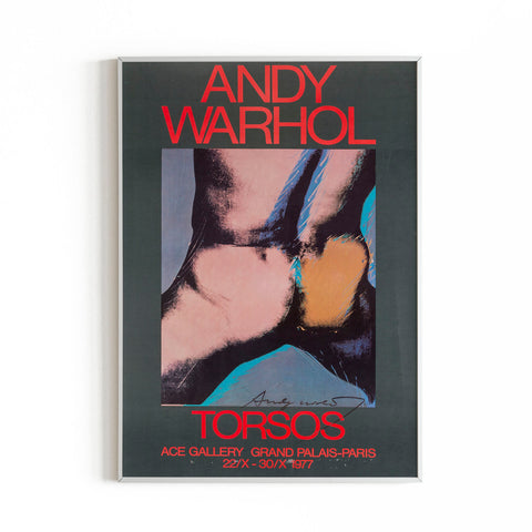 Torsos Exhibition Poster - Andy Warhol - Pop Art Print