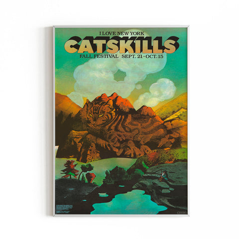 Catskills - Milton Glaser - Contemporary Art Print