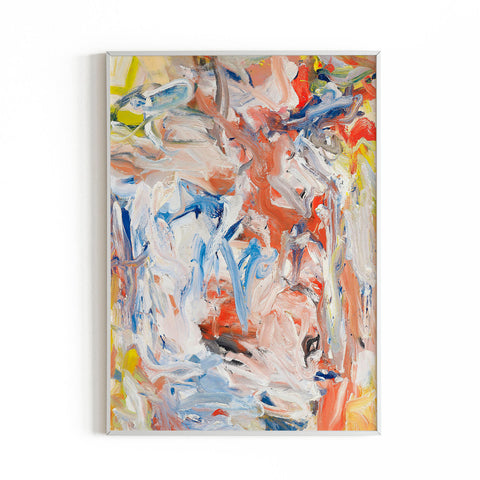 Untitled - Willem De Kooning - Modern Abstract Art Print