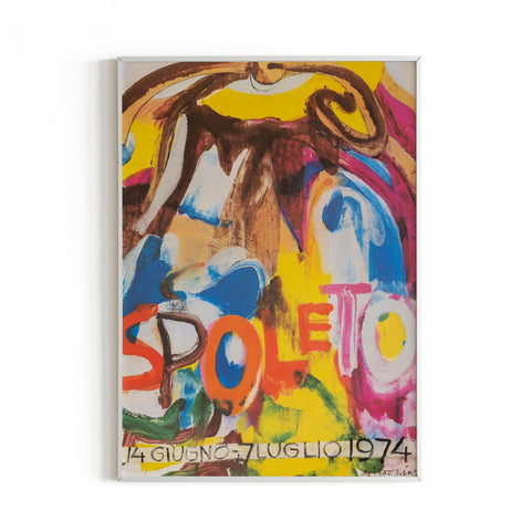 Spoleto - Willem De Kooning - Modern Abstract Art Print