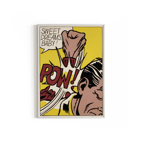 Sweet Dreams Baby! - Roy Lichtenstein - Pop Art Print