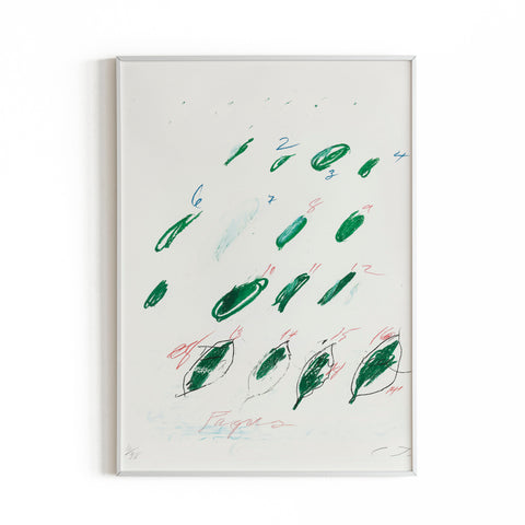 Natural History: Some Trees of Italy - Cy Twombly - Abstract Art Print