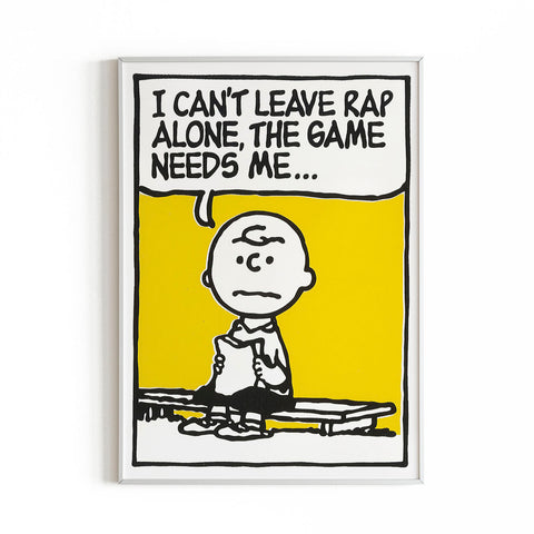 Rap Alone - Mark Drew - Contemporary Art Print