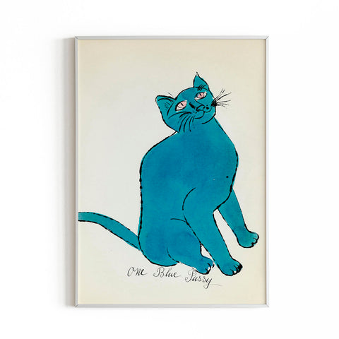 Blue Cat Sam - Andy Warhol - Pop Art Print