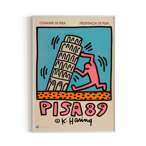 Pisa 89 - Keith Haring - Pop Art Print