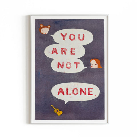 You Are Not Alone - Yoshitomo Nara - Asian Art Print