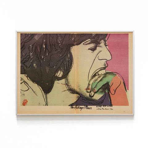 Rolling Stones - Andy Warhol - Pop Art Print