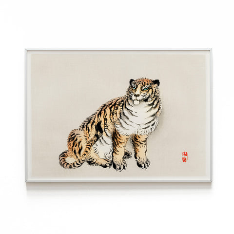 Tiger - Animal Collection - Asian Art Print