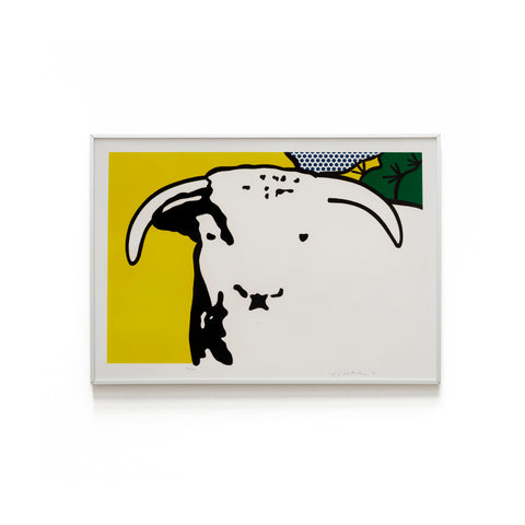 Bull Head - Roy Lichtenstein - Pop Art Print