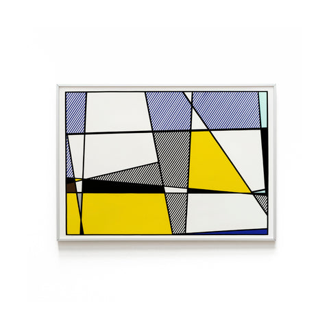 Cow Going Abstract - Roy Lichtenstein - Pop Art Print